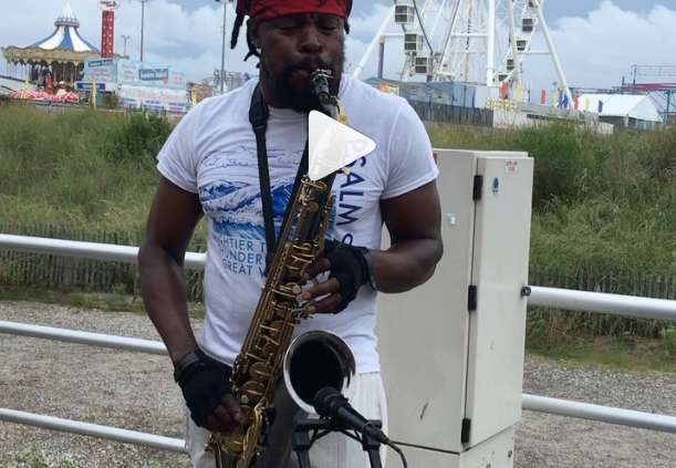 King David On Sax
